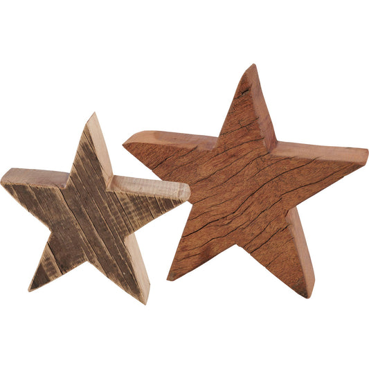 Wooden Stars Sitter Set