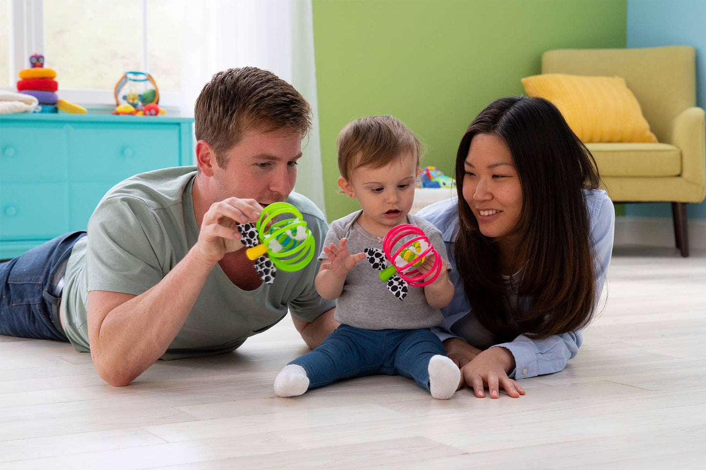 TOMY Lamaze Grab Apple Toy Assorted