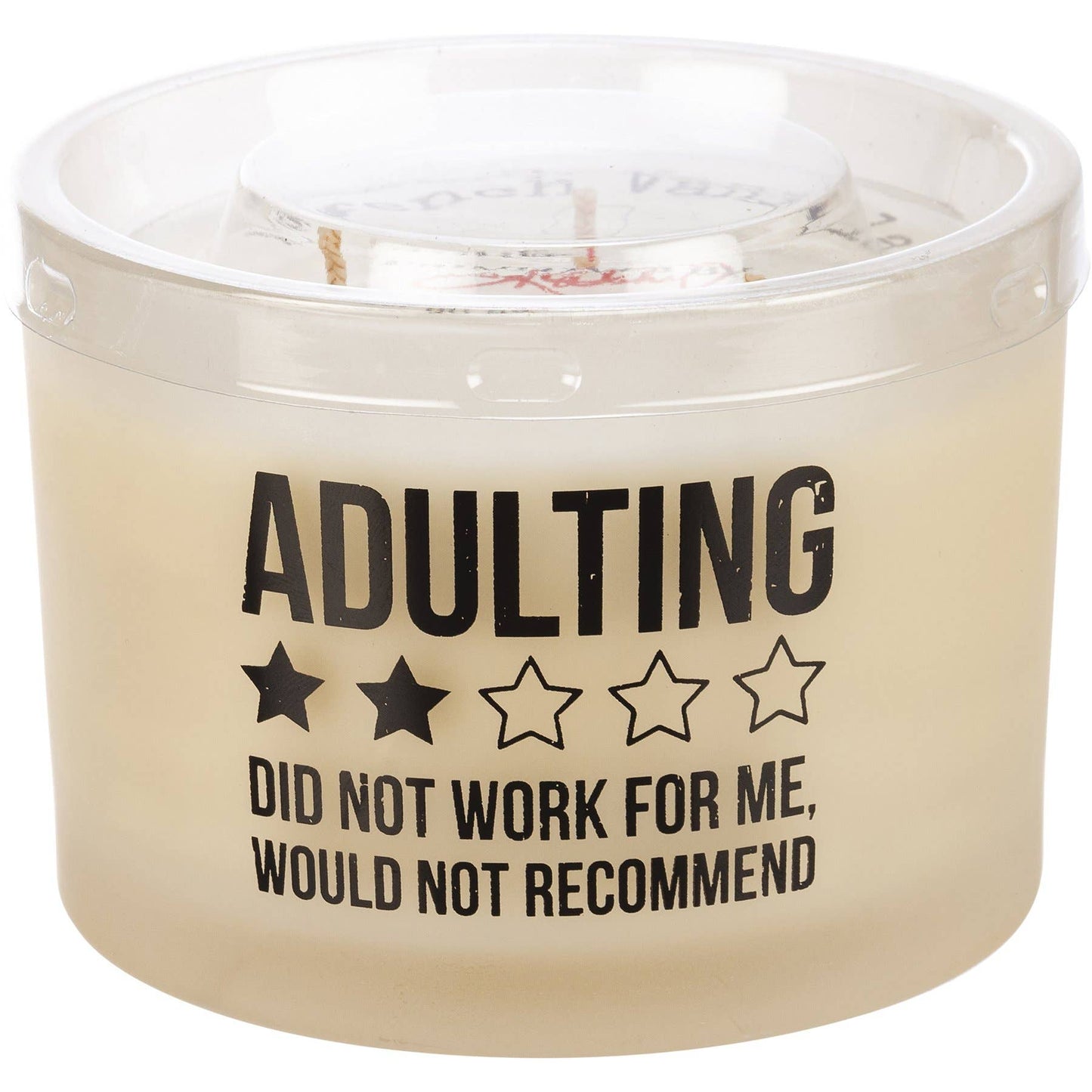 Adulting Did Not Work For Me Candle