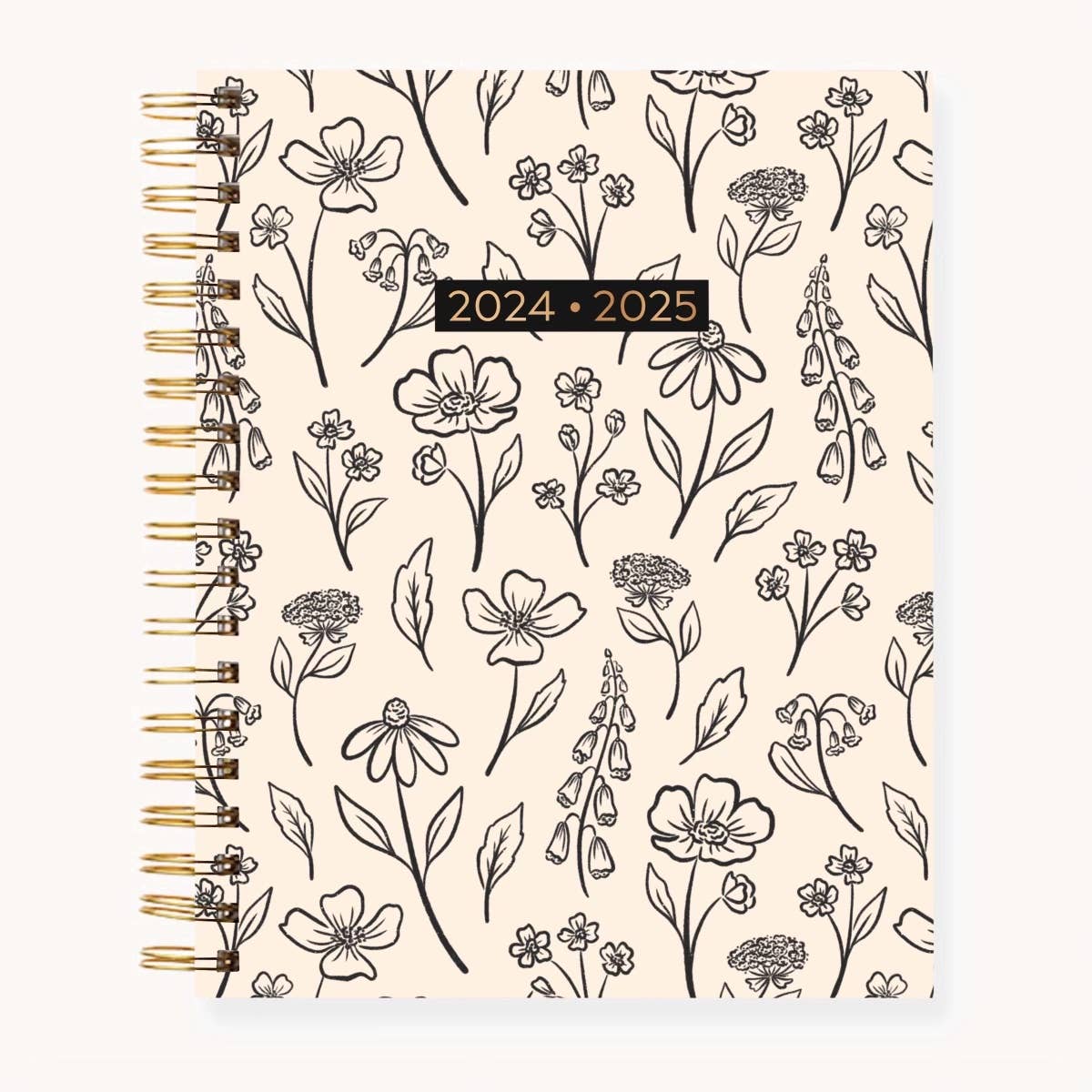 Pressed Floral 2025-2026 Academic Planner