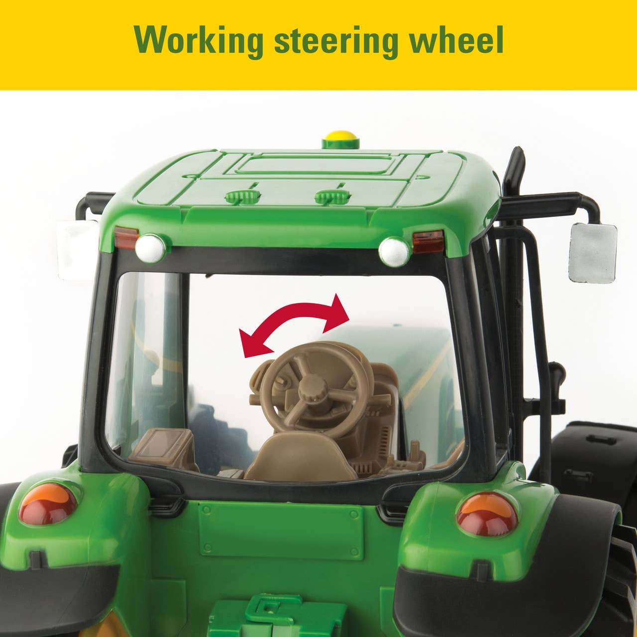 TOMY 1:16 John Deere Big Farm Tractor with Lights & Sounds