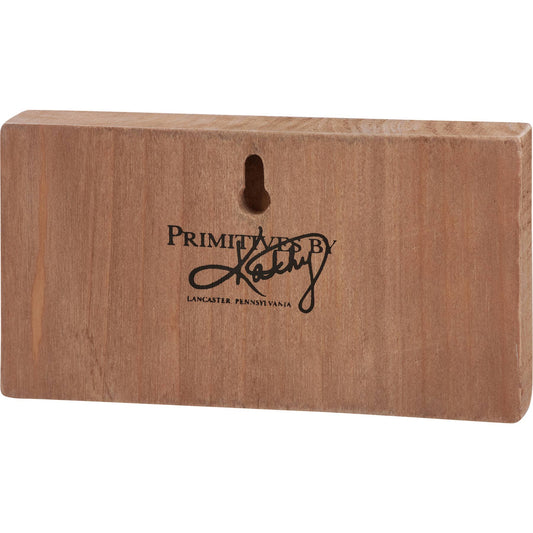 We're Friends Because Block Sign