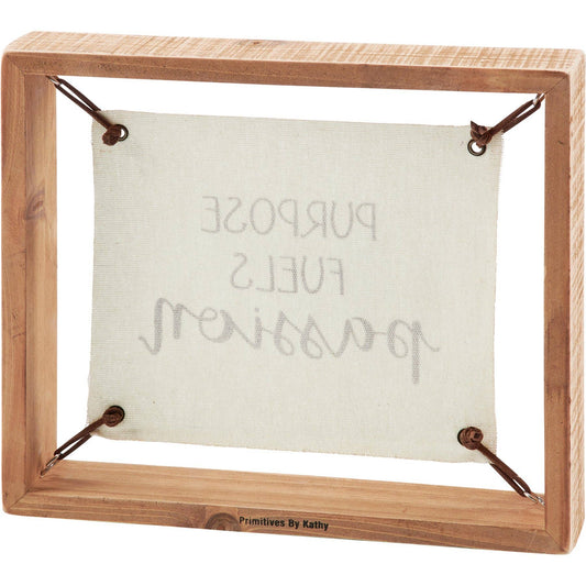 Purpose Fuels Passion Canvas Wall Art