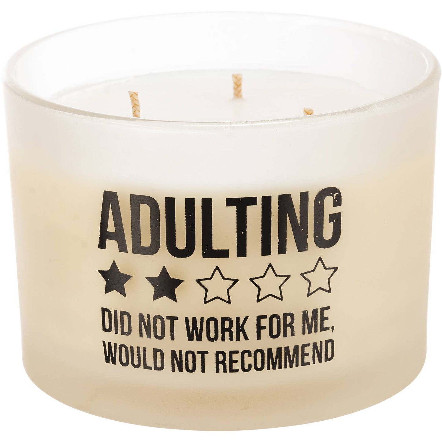 Adulting Did Not Work For Me Candle