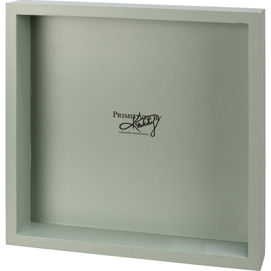 Live A Joyful Life Box Sign