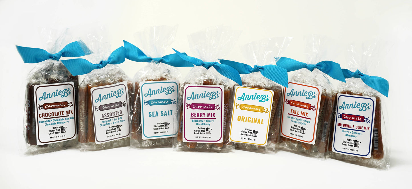 10pc. Handmade Caramel Gift Bag
