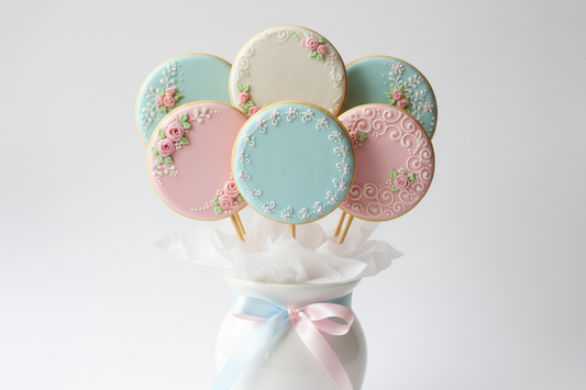 6 sugar cookie bouquet