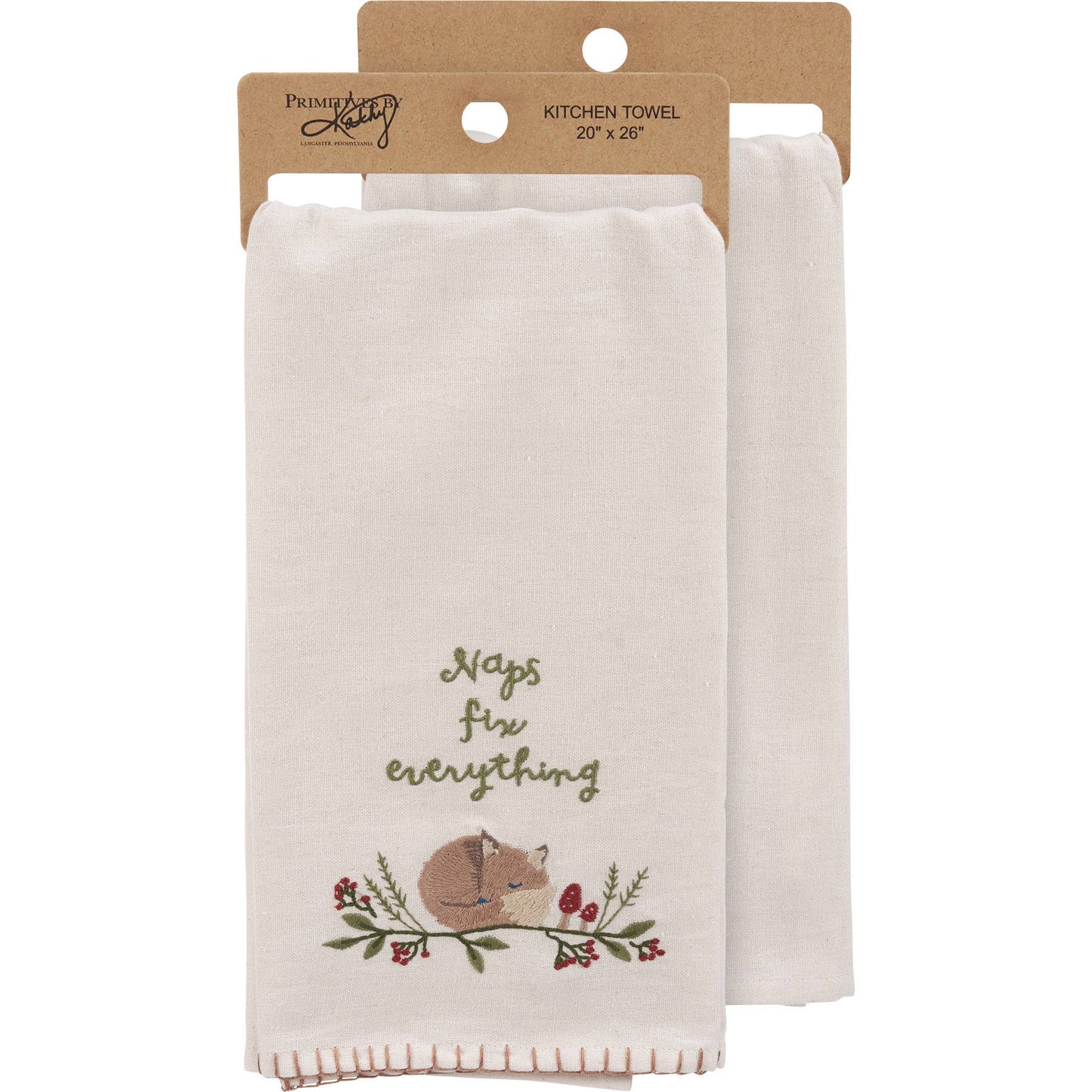 Naps Fix Everything Kitchen Towel