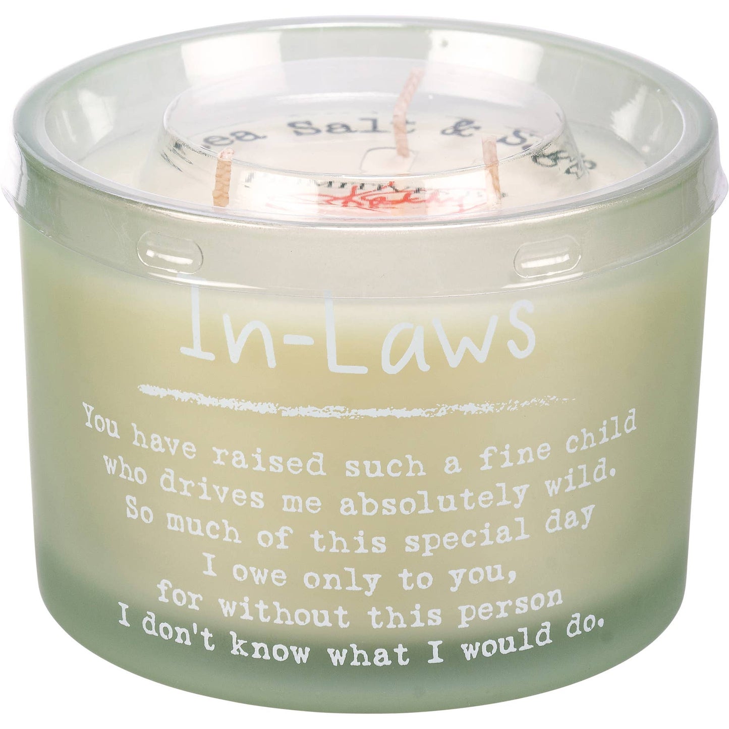 In Laws Poetry Candle