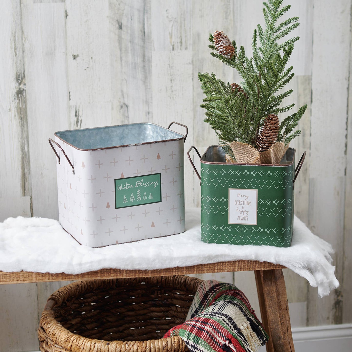 Winter Blessings Bin Set