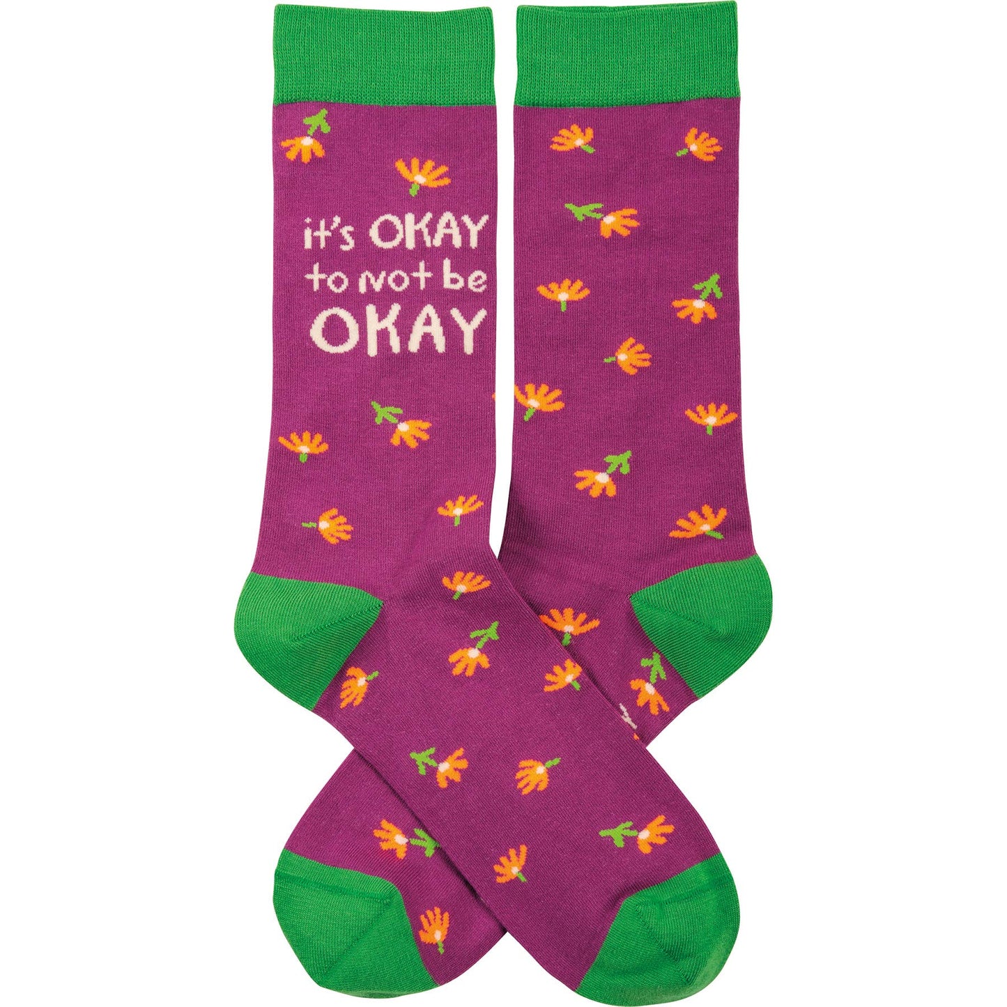 It's Okay To Not Be Okay Socks