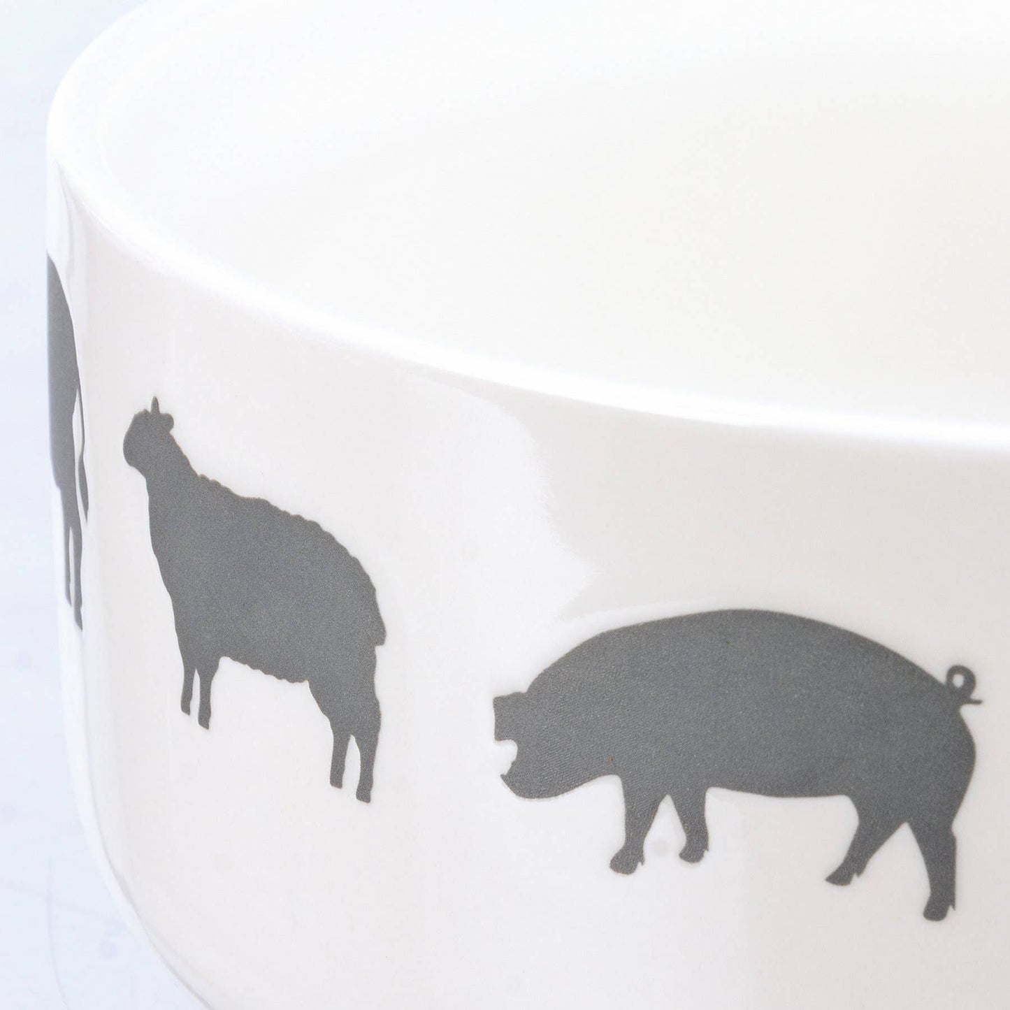 Farm Animals Bowl Set