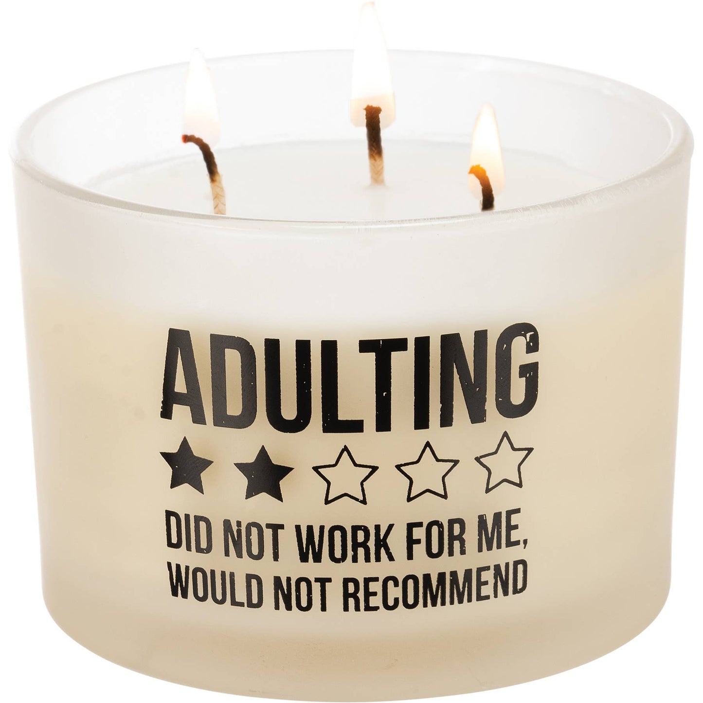Adulting Did Not Work For Me Candle