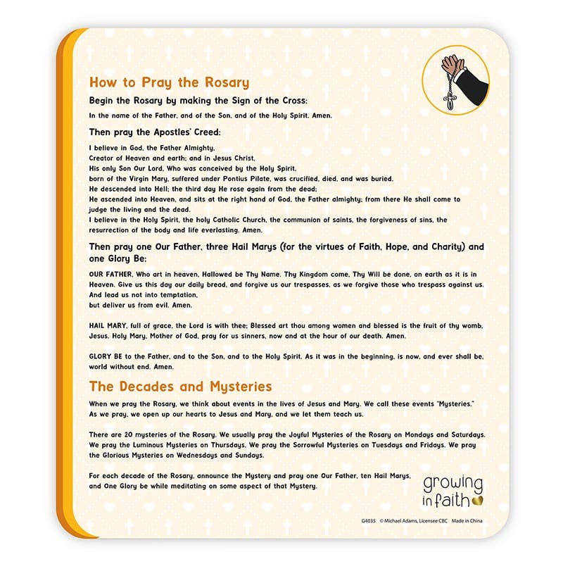 Gif Window Chart The Rosary