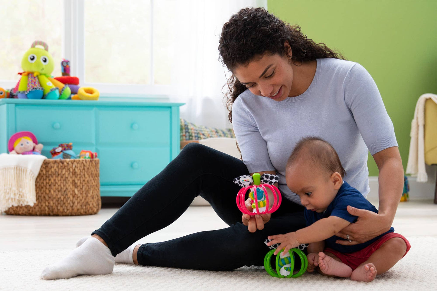 TOMY Lamaze Grab Apple Toy Assorted