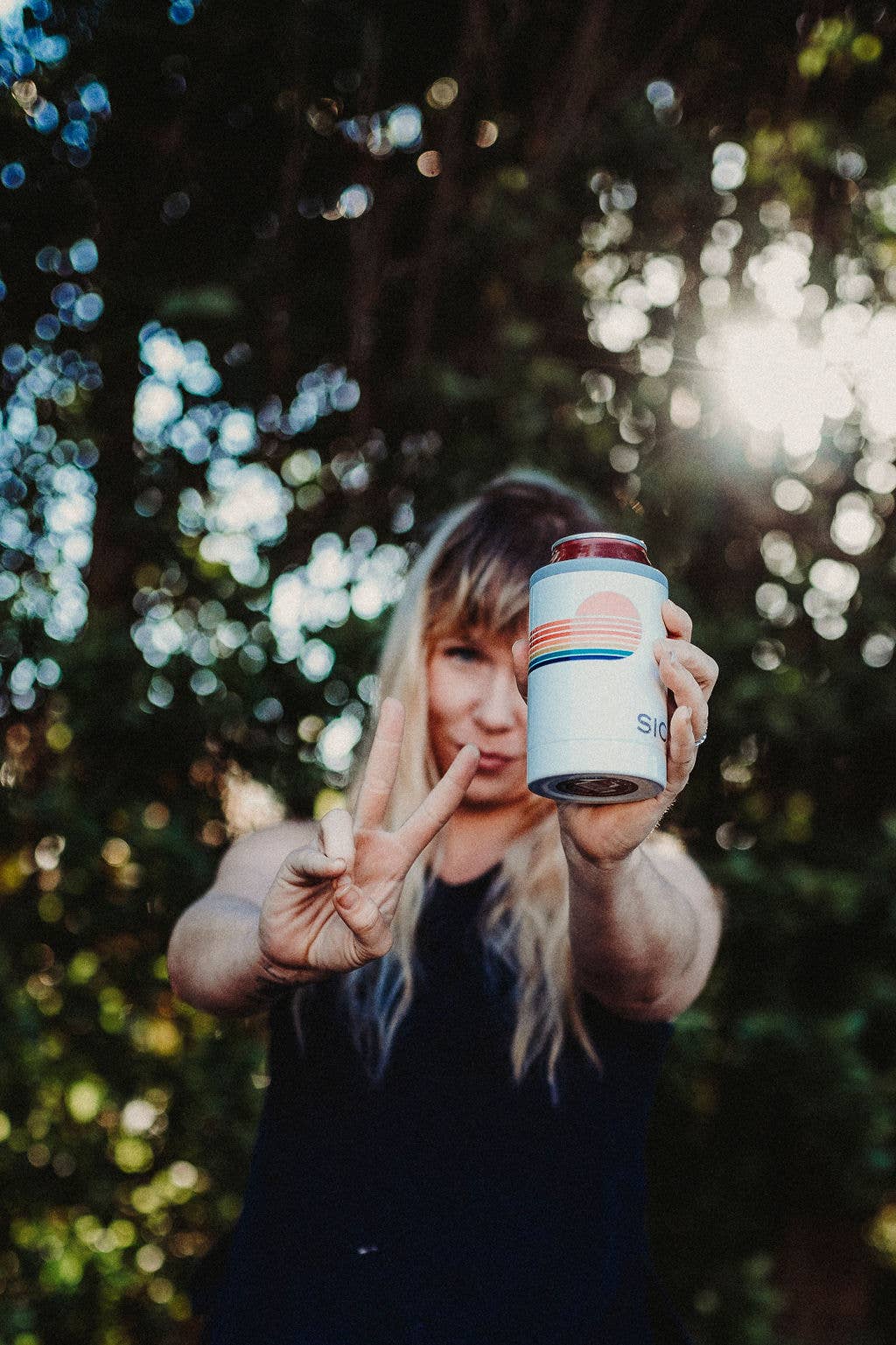 SIC Can Cooler | Retro Sunset