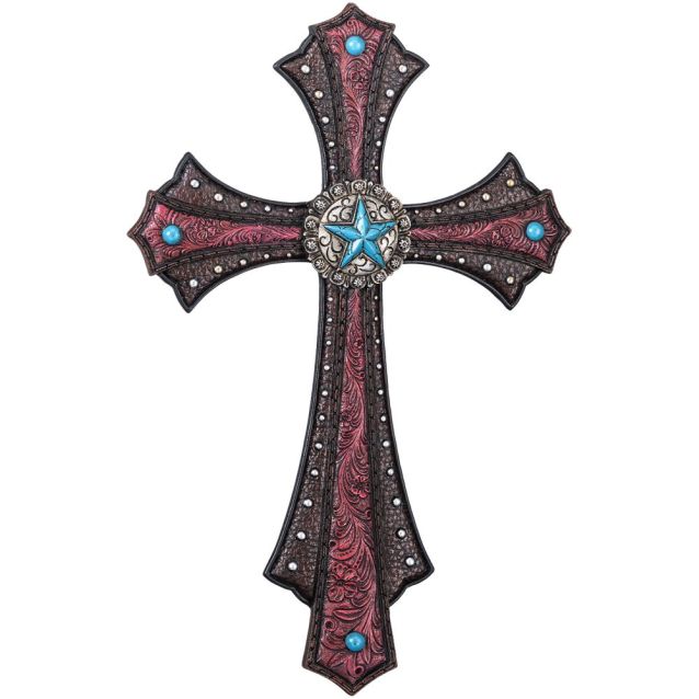 Western Cross w/Star Concho