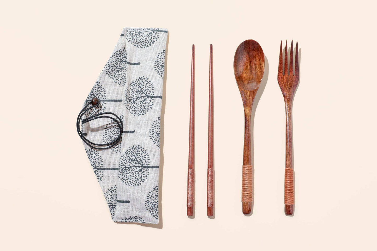 Coconut Utensil Cutlery Set | Picnic Bestseller