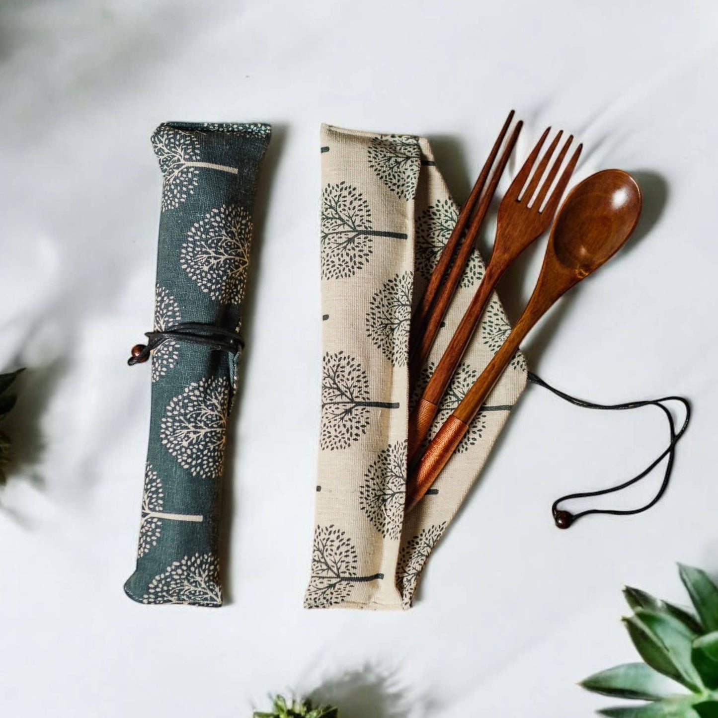 Coconut Utensil Cutlery Set | Picnic Bestseller