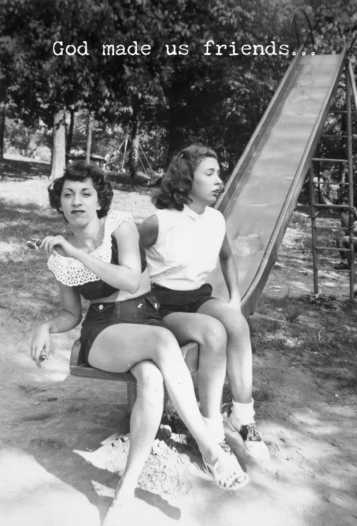 God Made Us Greeting Card