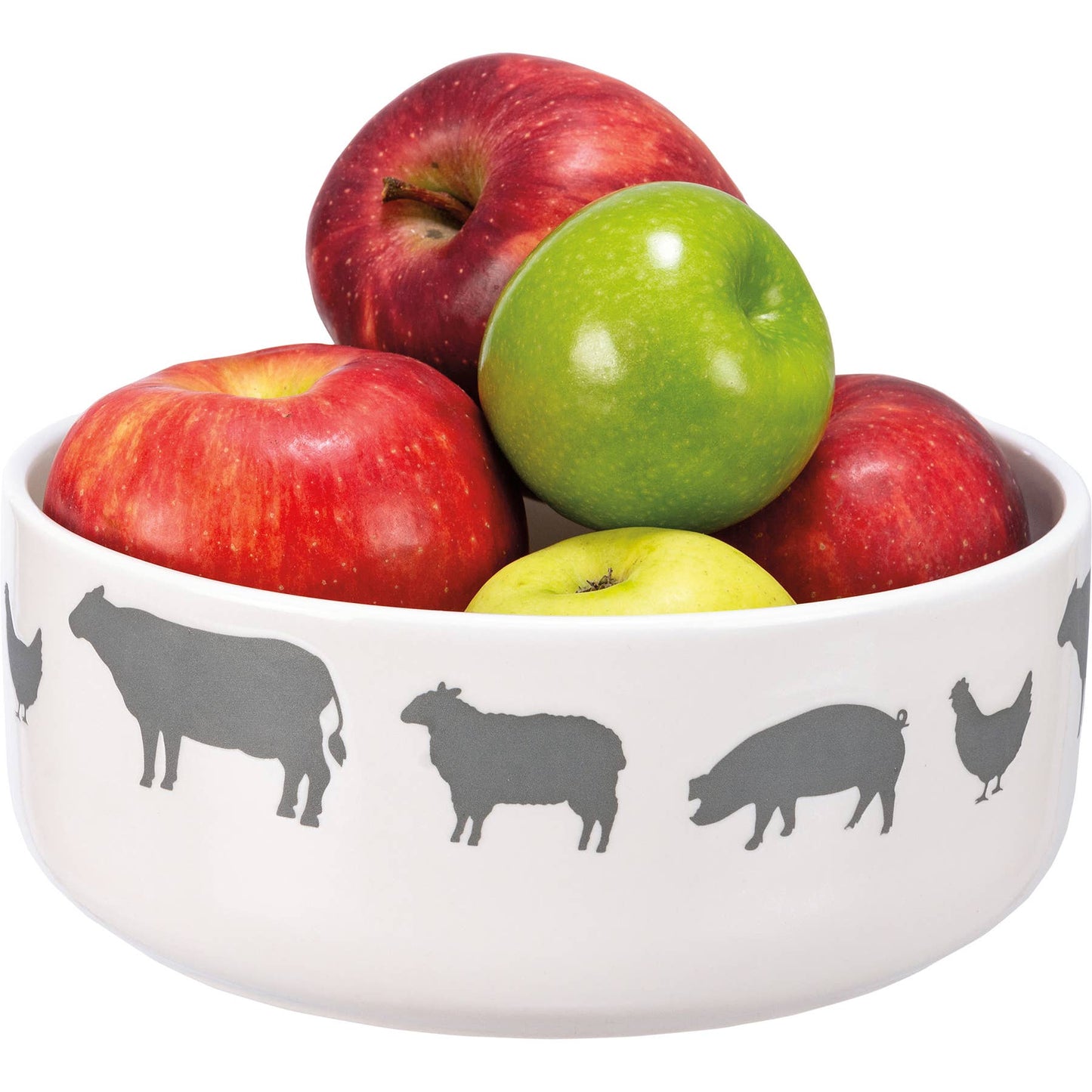 Farm Animals Bowl Set
