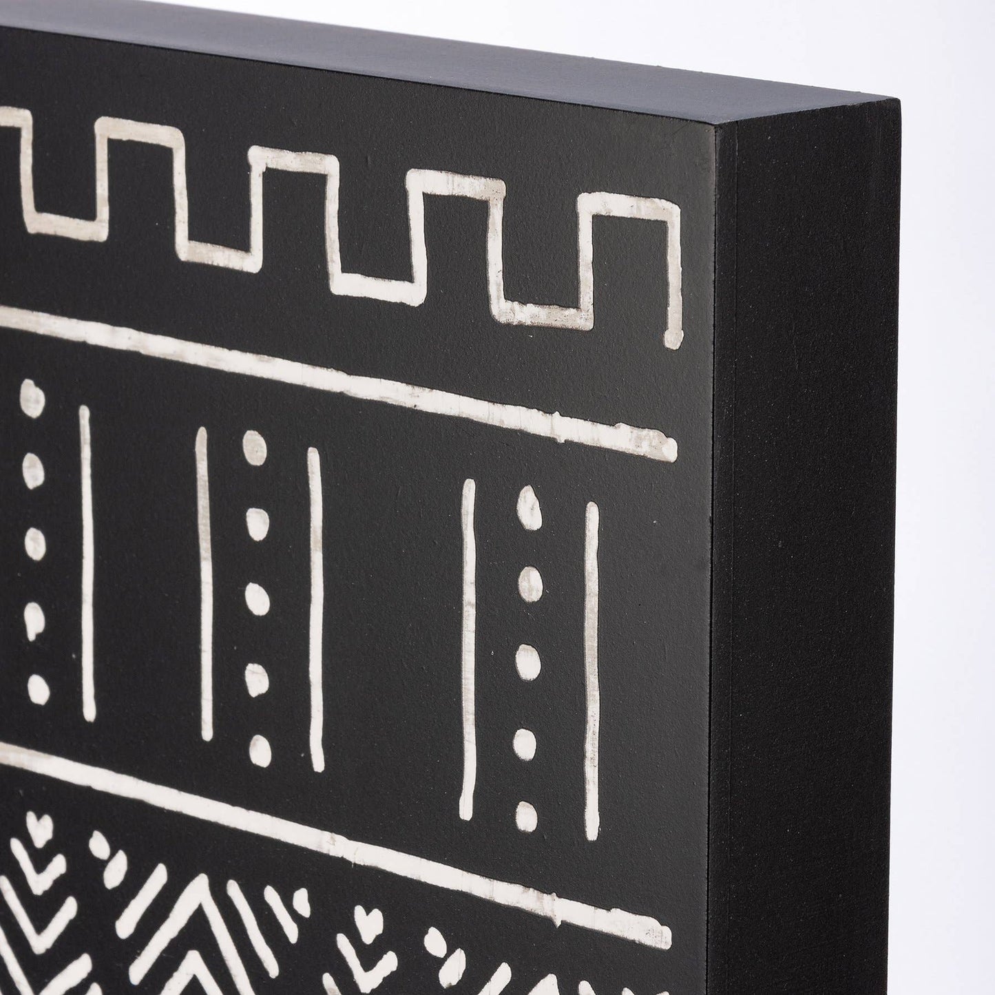 Mudcloth Box Sign
