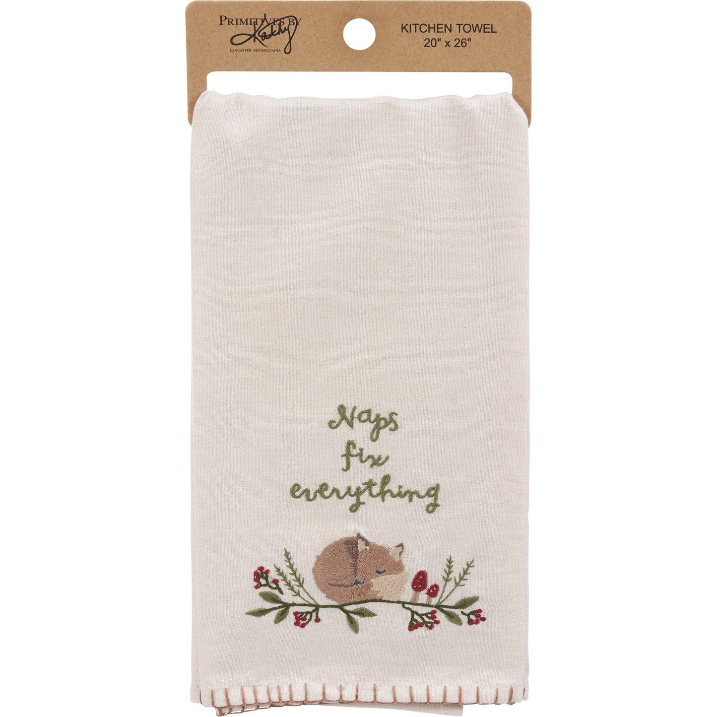 Naps Fix Everything Kitchen Towel