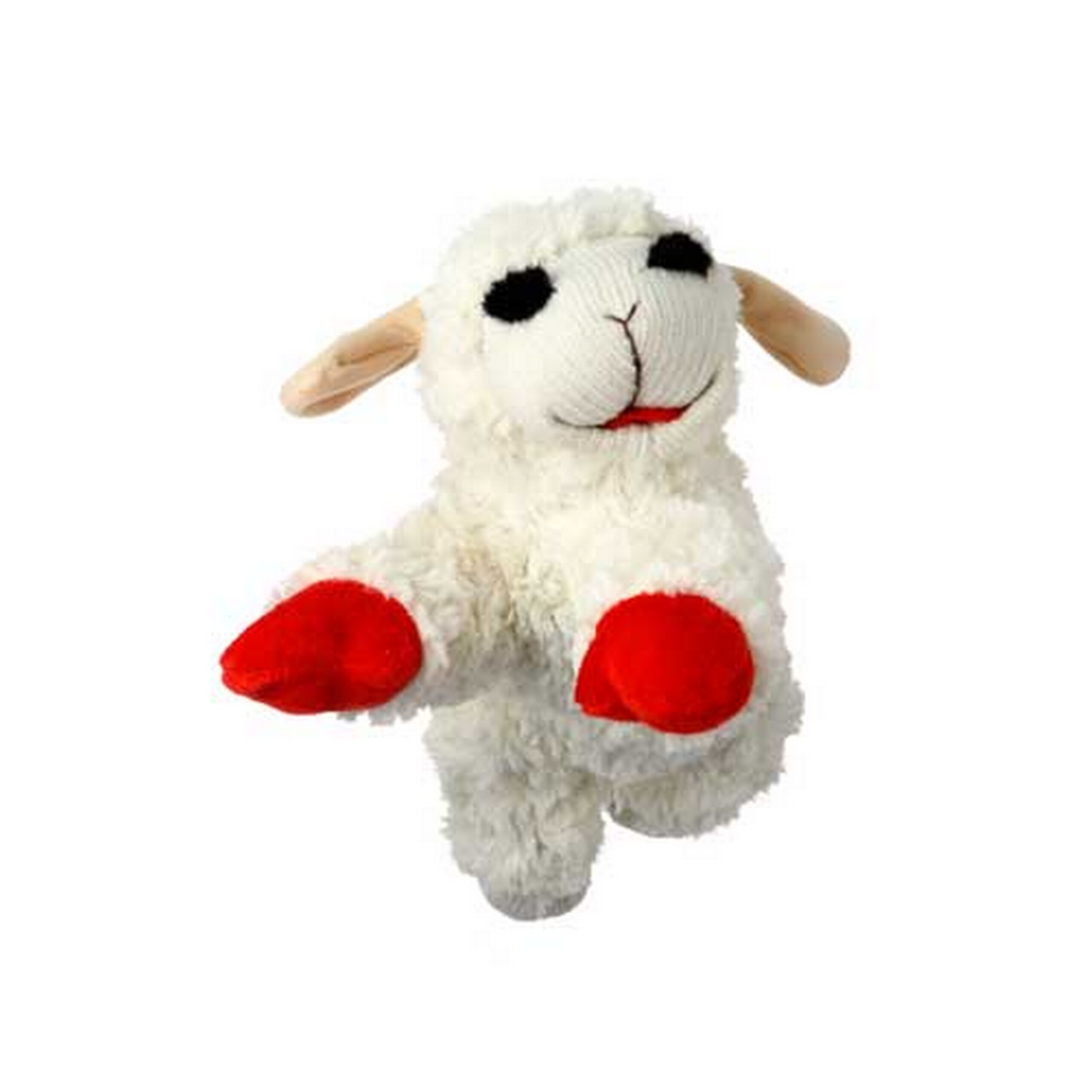 Multipet Lamb Chop 10in Plush Dog Toy