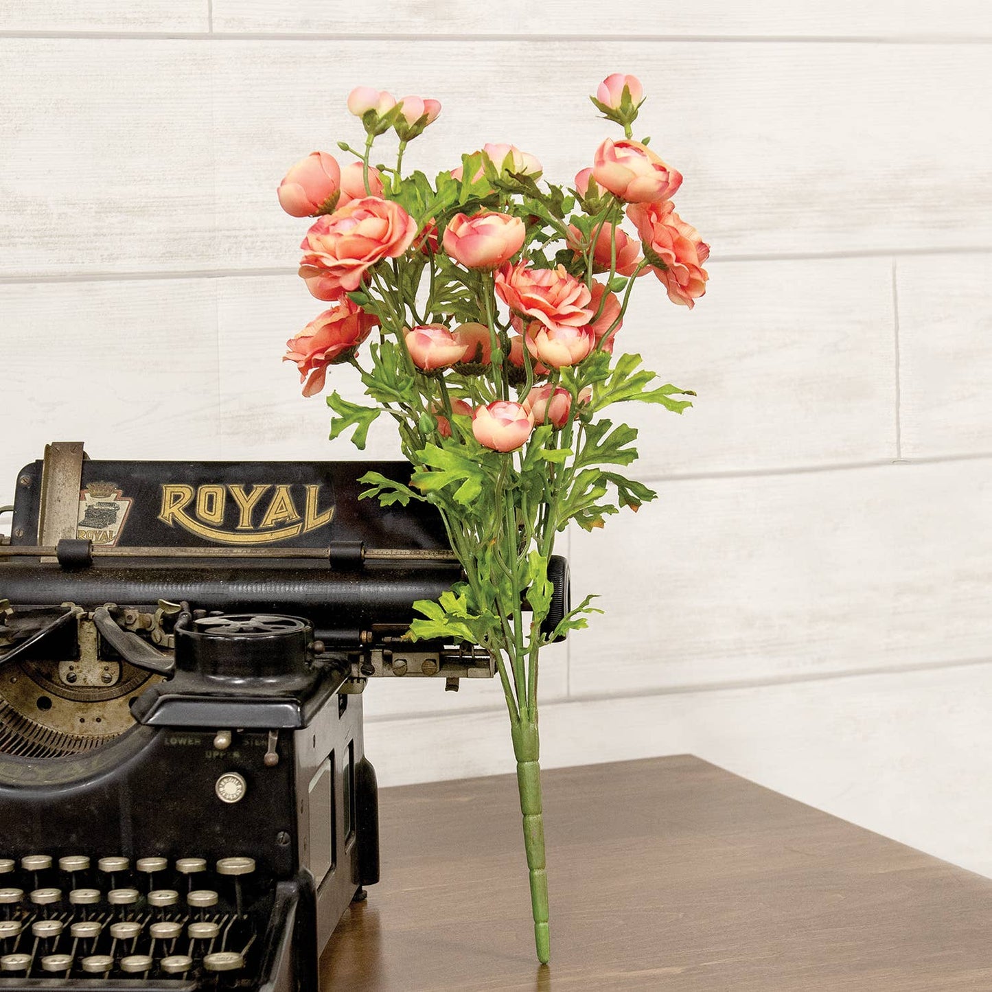 Coral Ranunculus Bush - 18"
