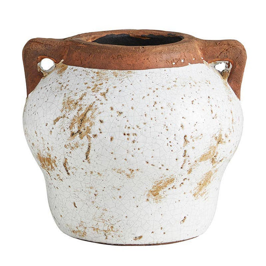 Ceramic Pot with Two Handles - Small