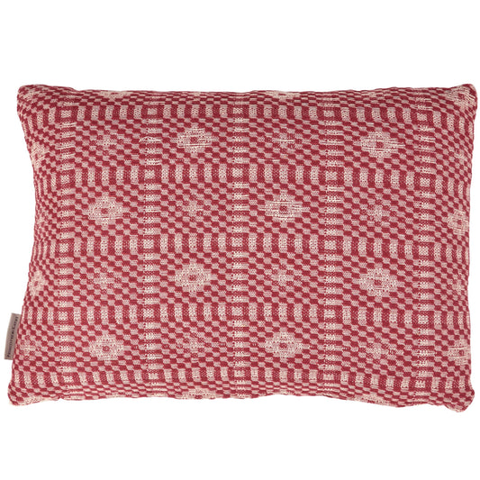 Red Diamonds Pillow