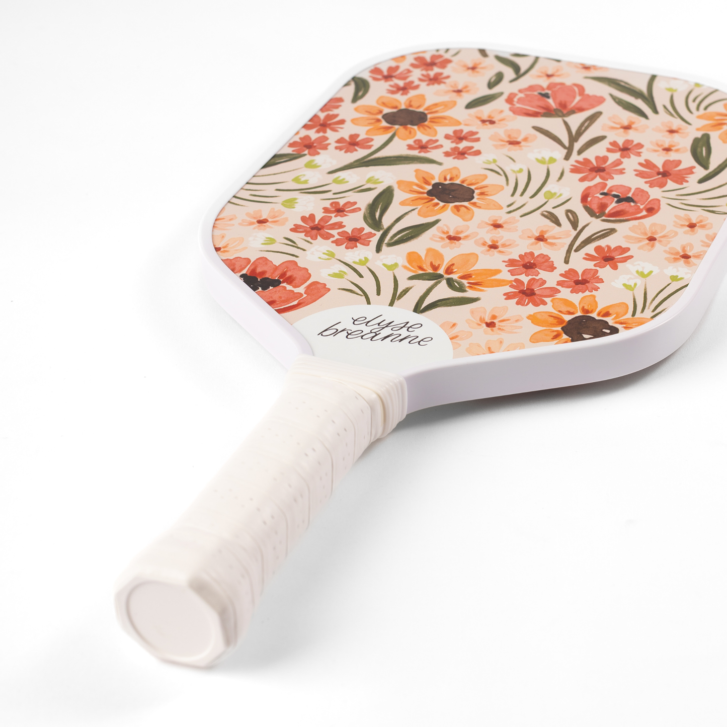 Sunny Poppies Pickleball Paddle