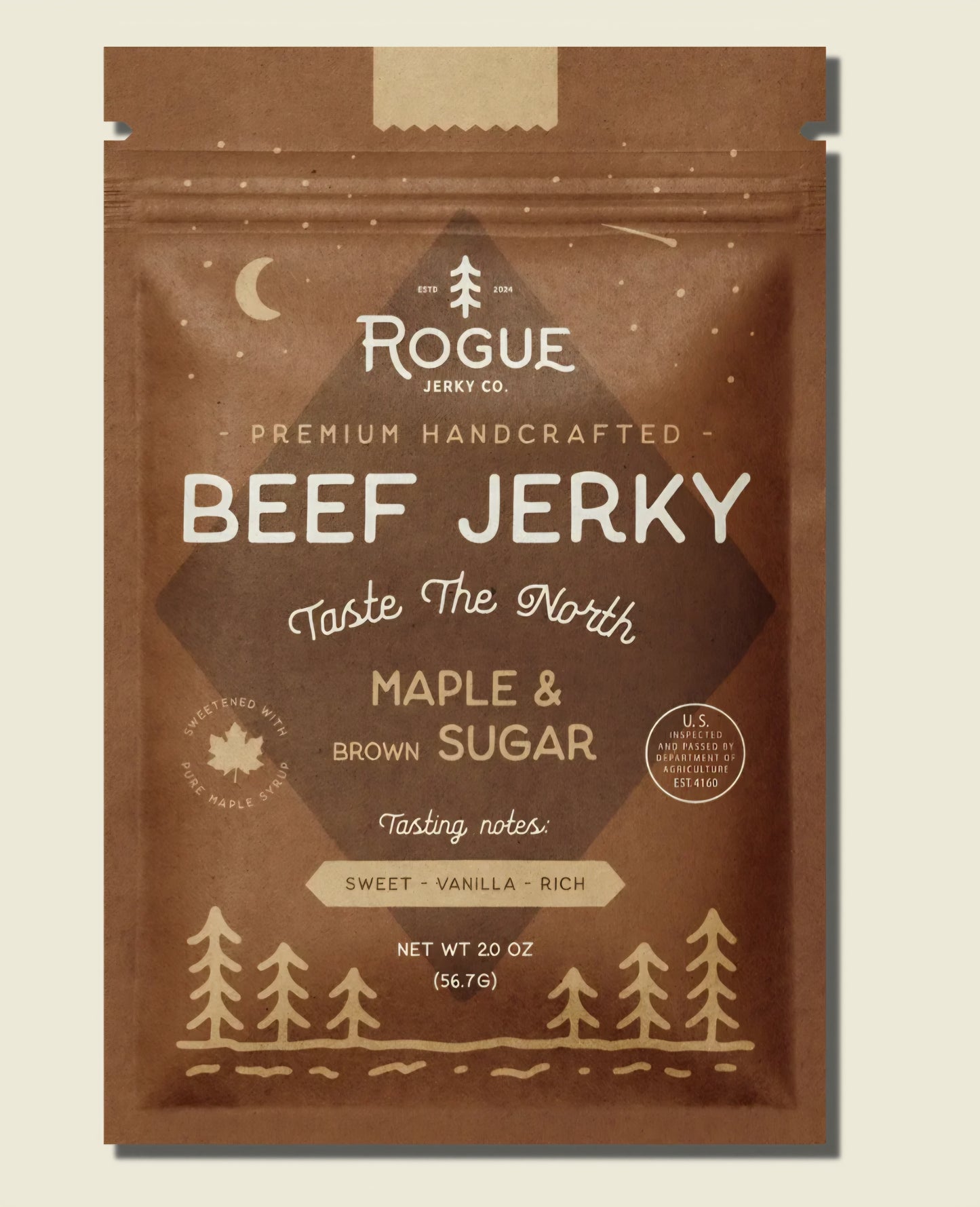 Rogue Maple& Brown Sugar Beef Jerky