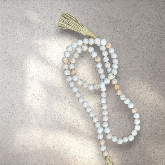 Beige Bead Garland