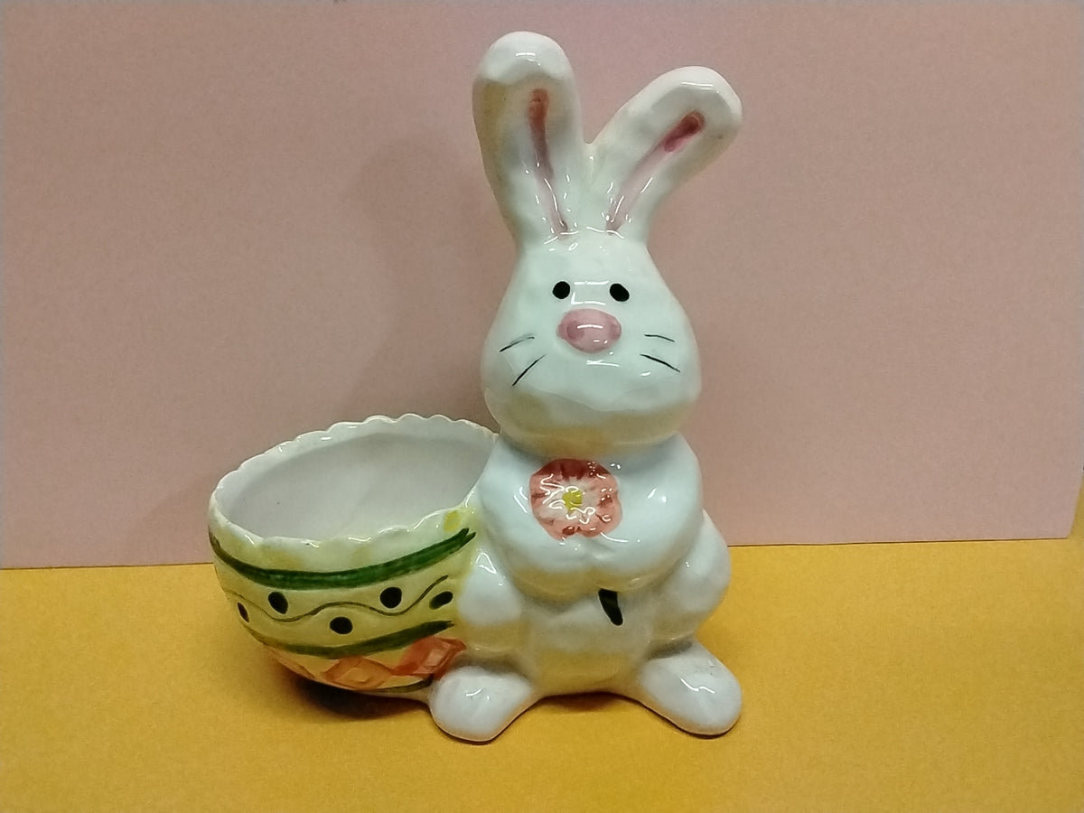 Small Glass Rabbit Decor