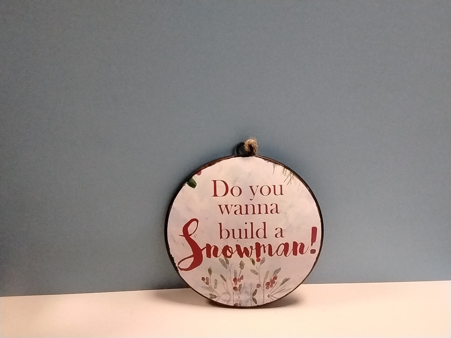 Do You Wanna Build A Snowman Ornament