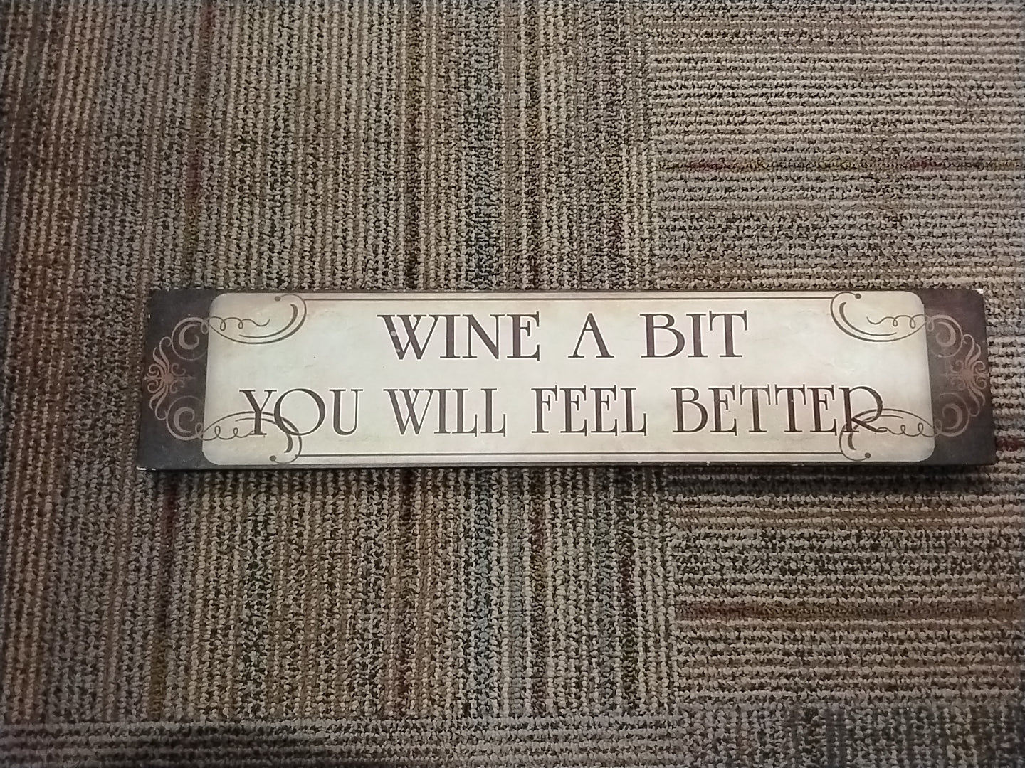Wine A Bit Sign