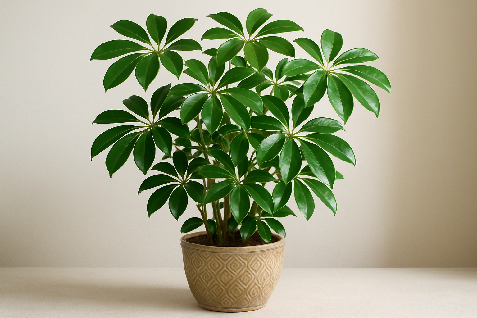 umbrella tree arboricola