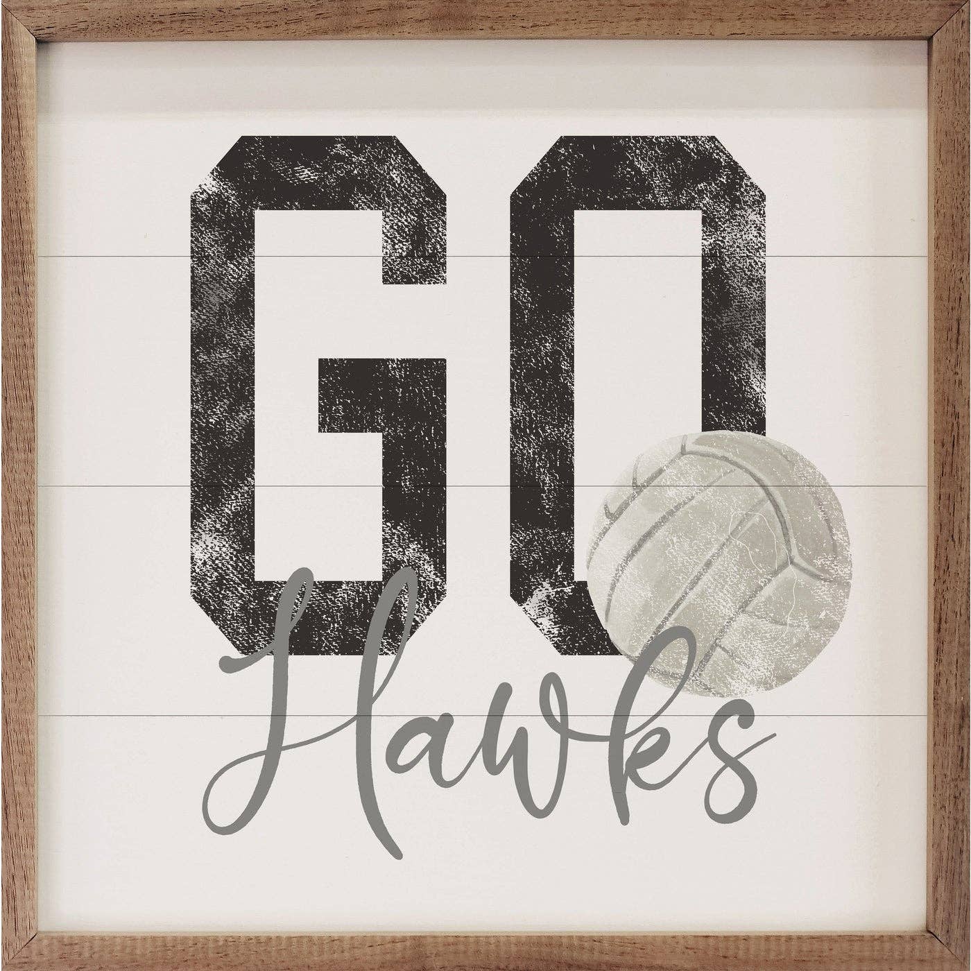 Personalized Team Go Volleyball White