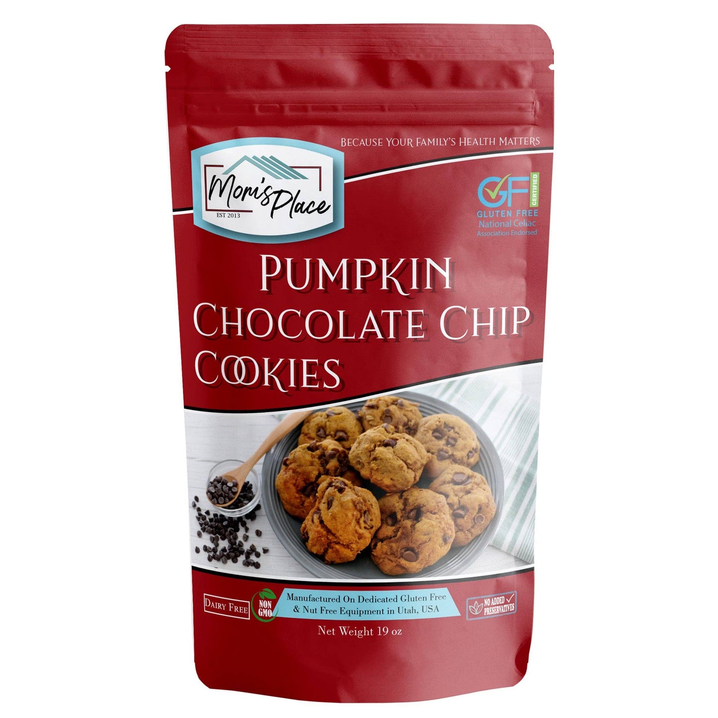 Gluten-Free Pumpkin Chocolate Chip Cookie Mix