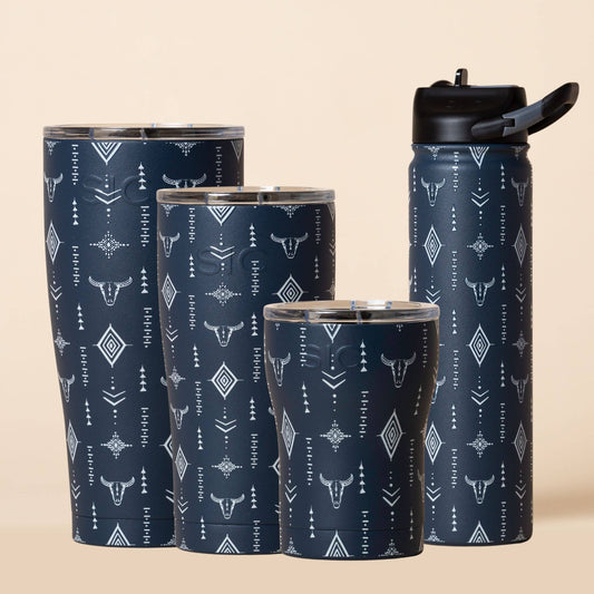 SIC | "Strong-Horn" Stainless Tumblers and Water Bottles