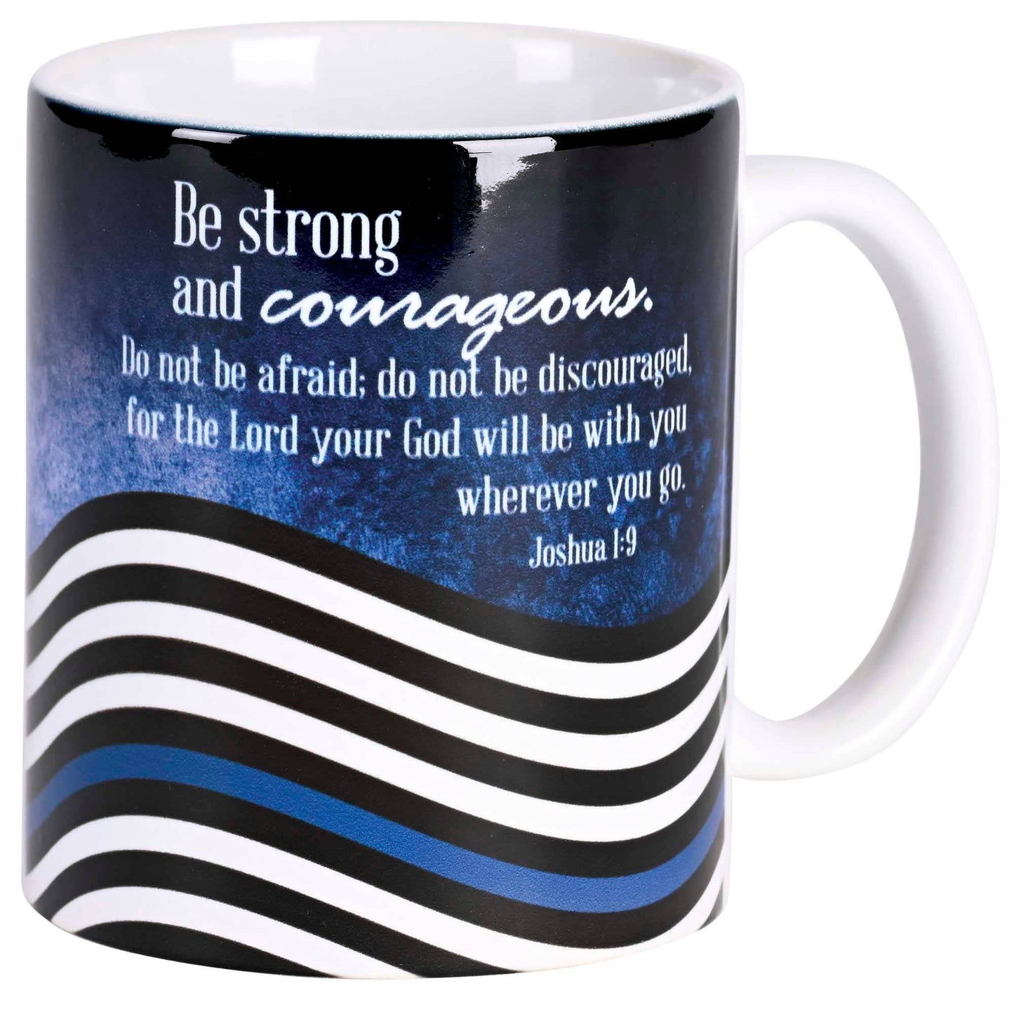 Mug Ceramic Police Be Strong 11oz