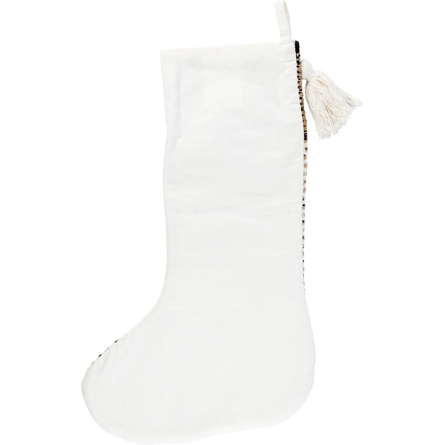 Neutral Tassels Stocking