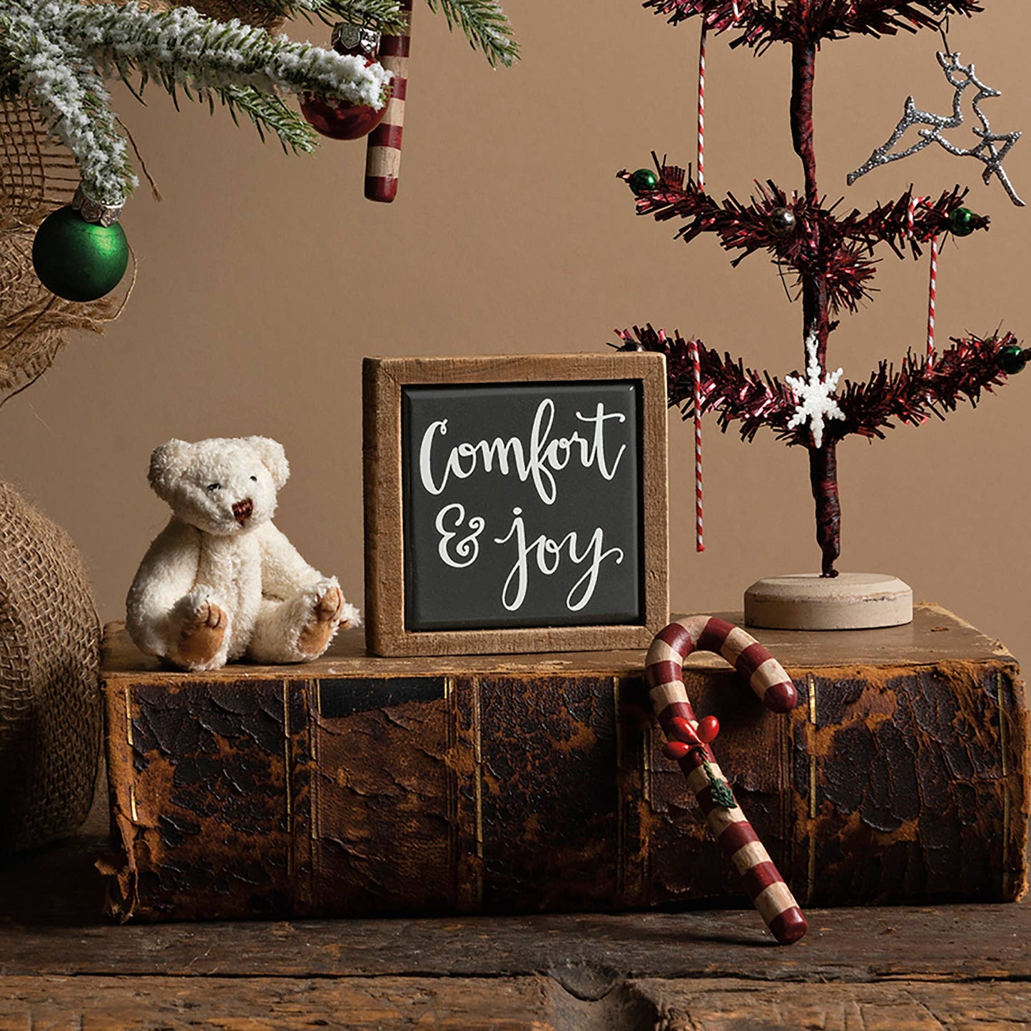 Comfort & Joy Box Sign Mini
