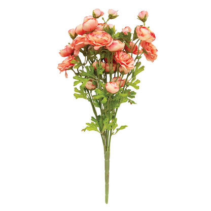 Coral Ranunculus Bush - 18"