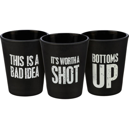 Bottoms Up Shot Glass Set