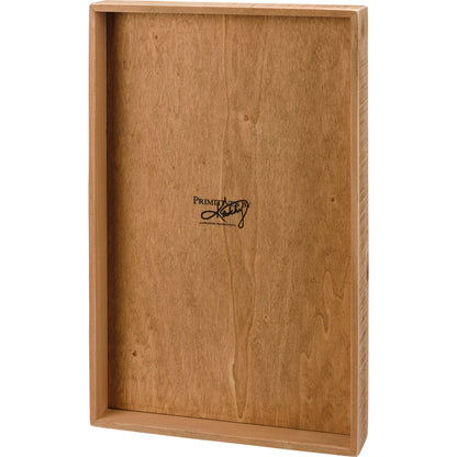 Faith Inset Box Sign