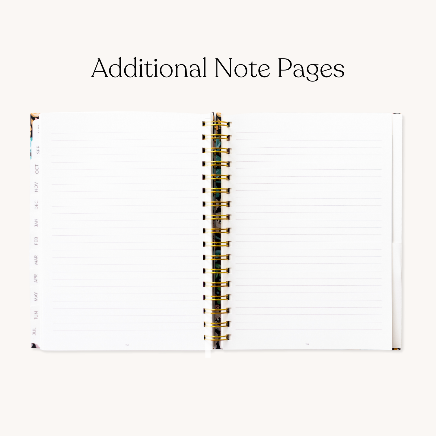 Pressed Floral 2025-2026 Academic Planner