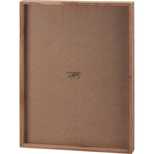 This Is Our Happy Place Inset Box Sign