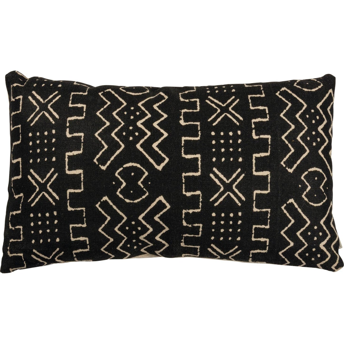 Black Geo Pillow
